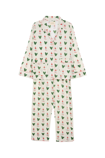 Nuit Pyjamas Set fra Sissel Edelbo er et charmerende pyjamassæt packshot