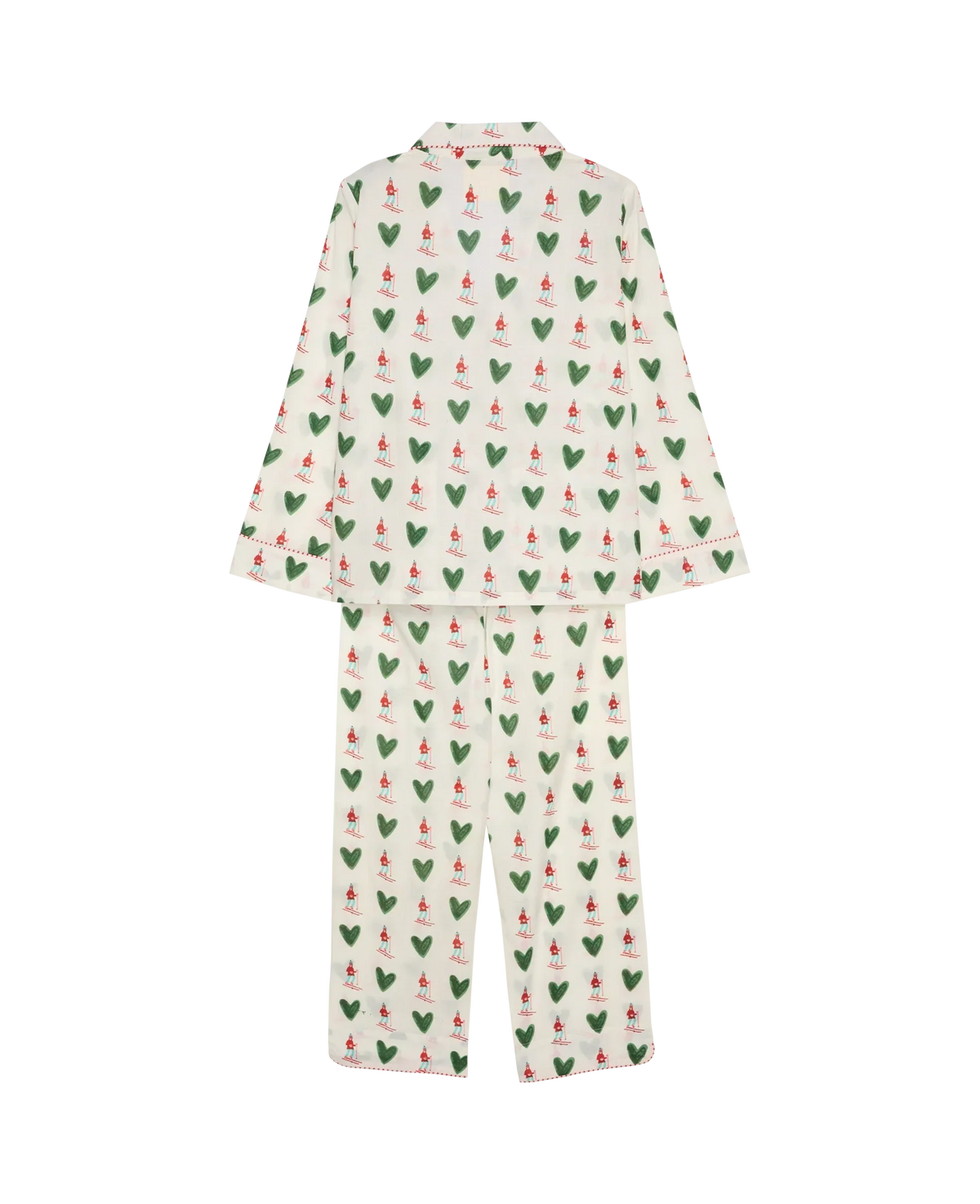 Nuit Pyjamas Set fra Sissel Edelbo er et charmerende pyjamassæt bagfra
