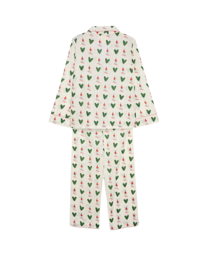 Nuit Pyjamas Set fra Sissel Edelbo er et charmerende pyjamassæt bagfra