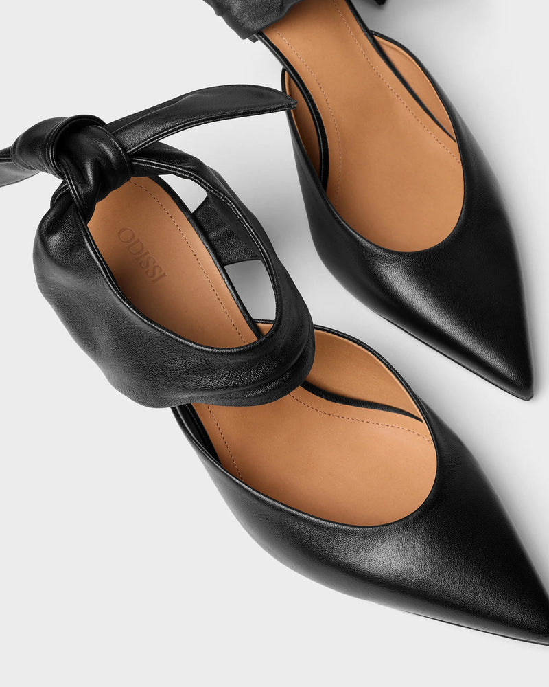 Odissi - Pump - Black - Jodie Knotted