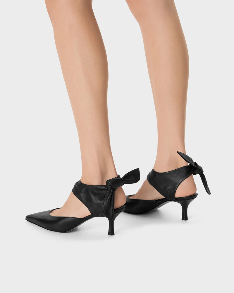 Odissi - Pump - Black - Jodie Knotted