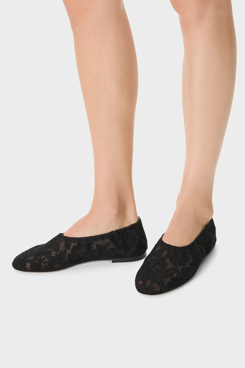 Odissi - Ballerina - Sort - Aicha Lace Ballerina
