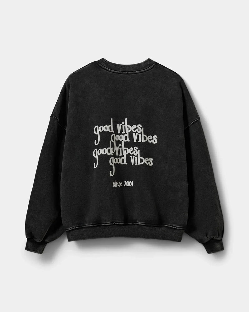 Sofie Schnoor Women - Sweatshirt - Washed Black - Parossw