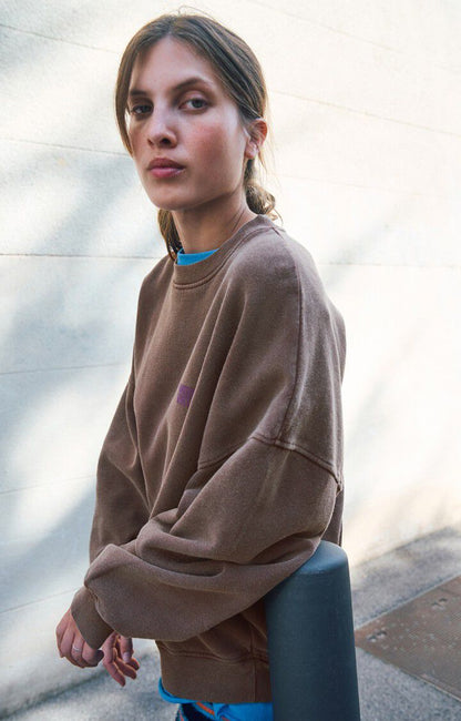 American Vintage - Sweatshirt - Vintage Chestnut - Plizzy