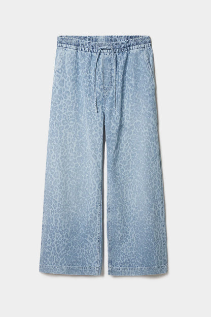 Lala Berlin - Bukser - Denim washed blue Leo - Paloma