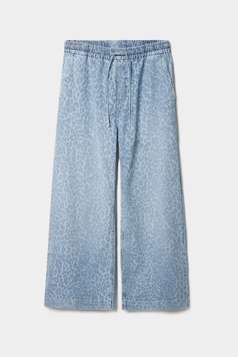 Lala Berlin - Bukser - Denim washed blue Leo - Paloma