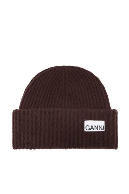 Ganni - Hue - Brun - Beanie