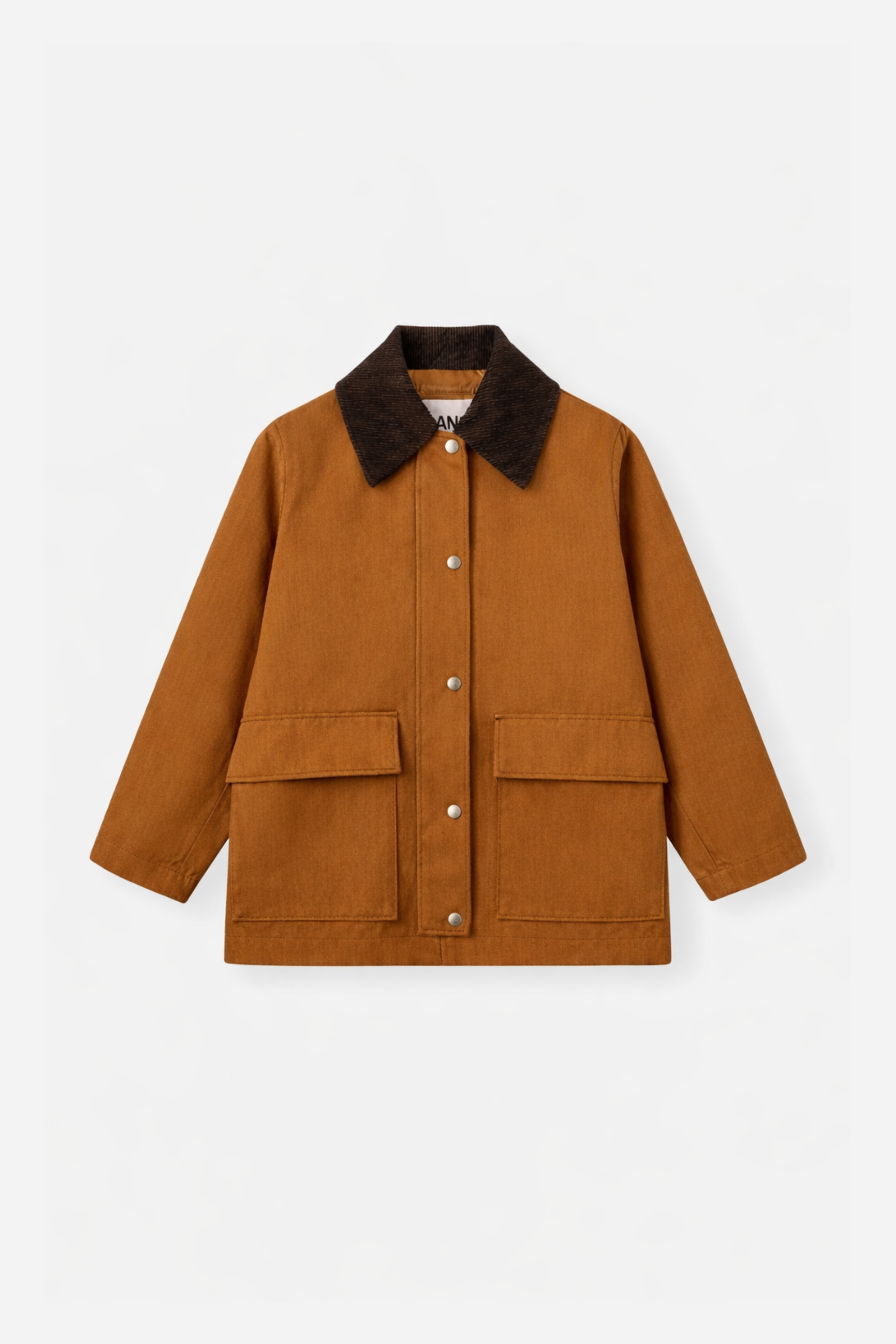 Ganni - Jakke - Cinnamon Swirl - Heavy Twill Jacket