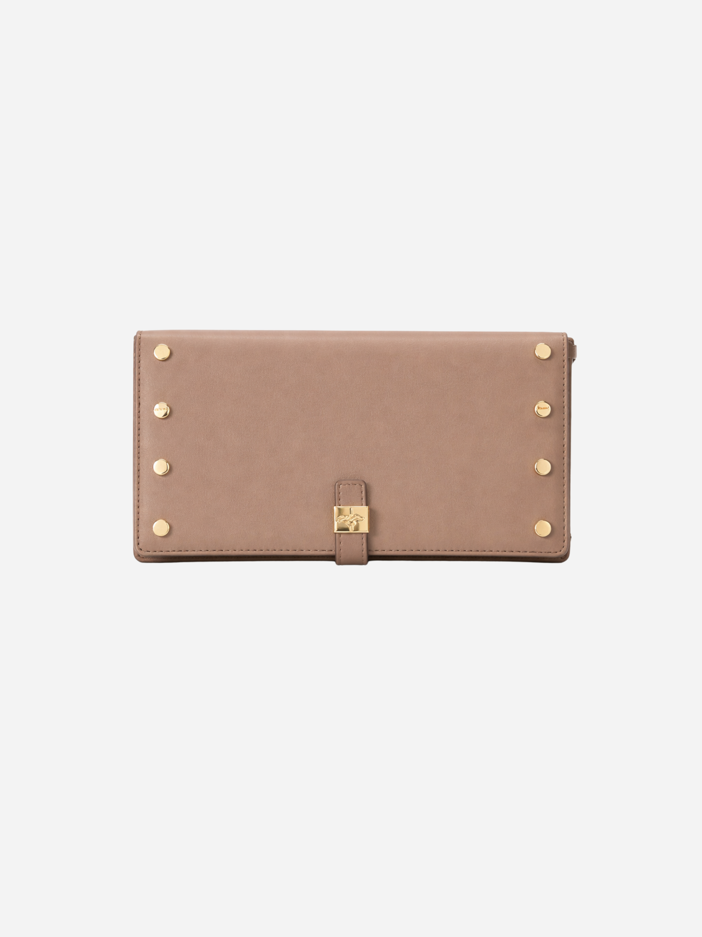 Ganni - Pung - Coca Mocha - Long Slim Wallet Studs