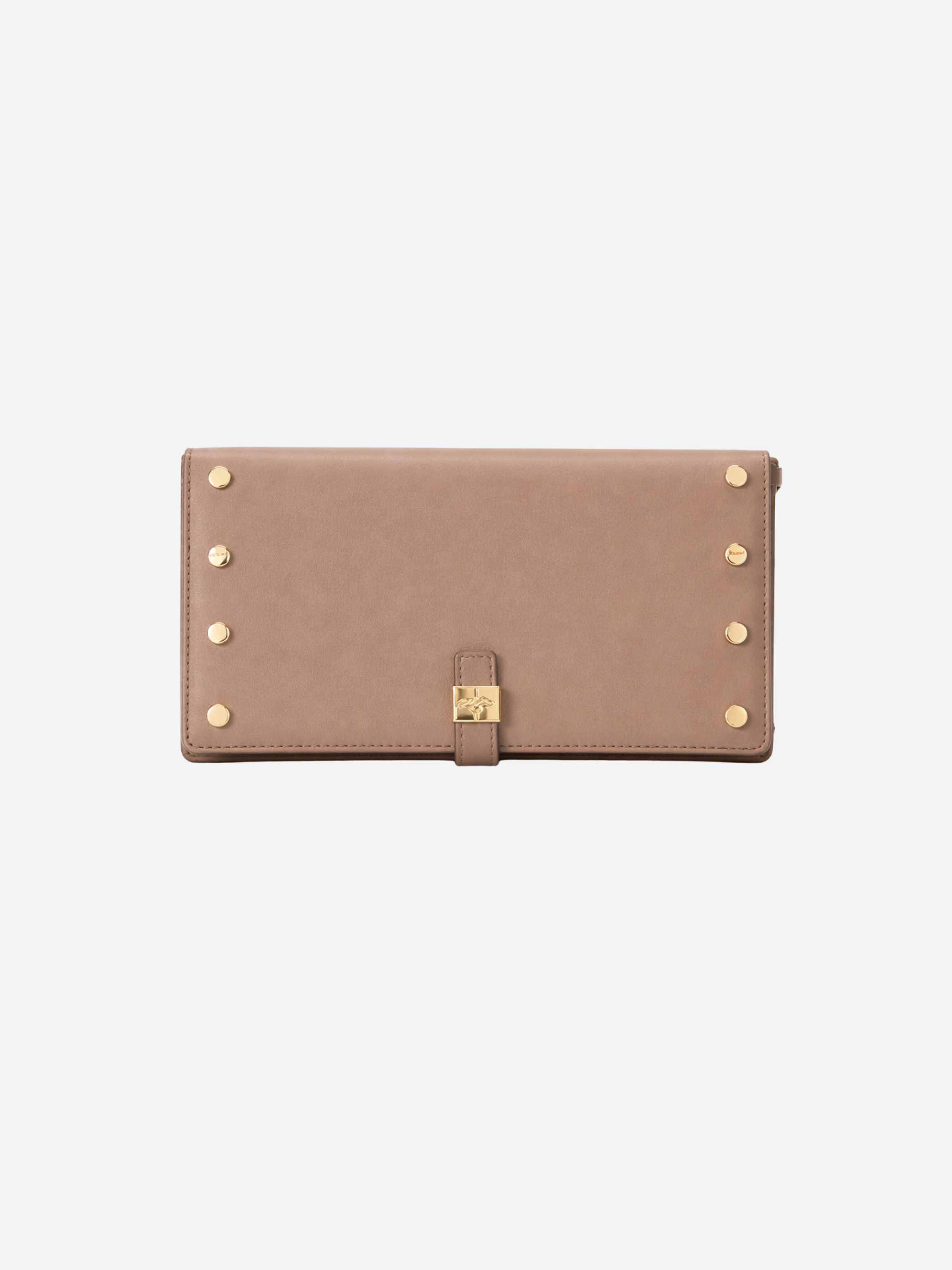Ganni - Pung - Coca Mocha - Long Slim Wallet Studs
