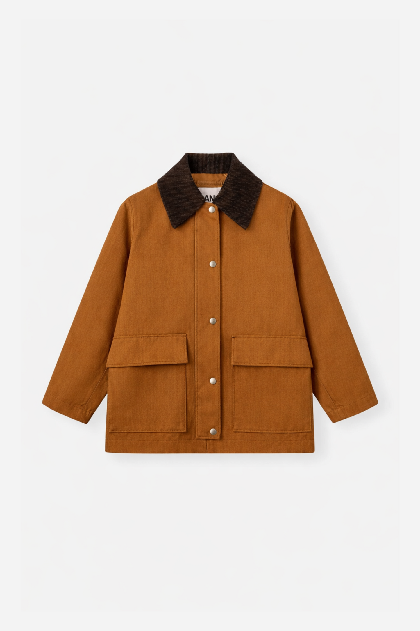 Ganni - Jakke - Cinnamon Swirl - Heavy Twill Jacket