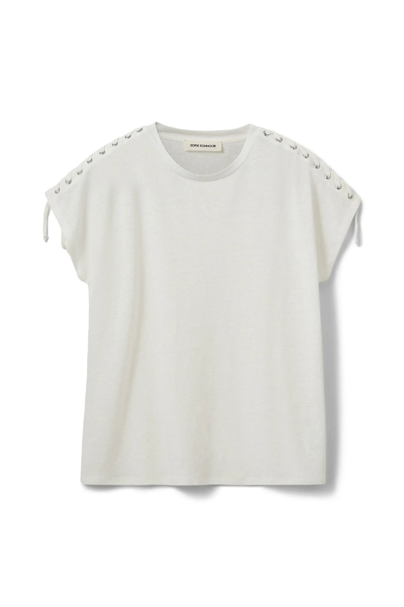 Sofie Schnoor - T-shirt - Off White - Aleid
