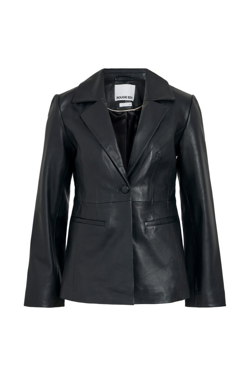 Harley læderblazer fra Rouge Edit