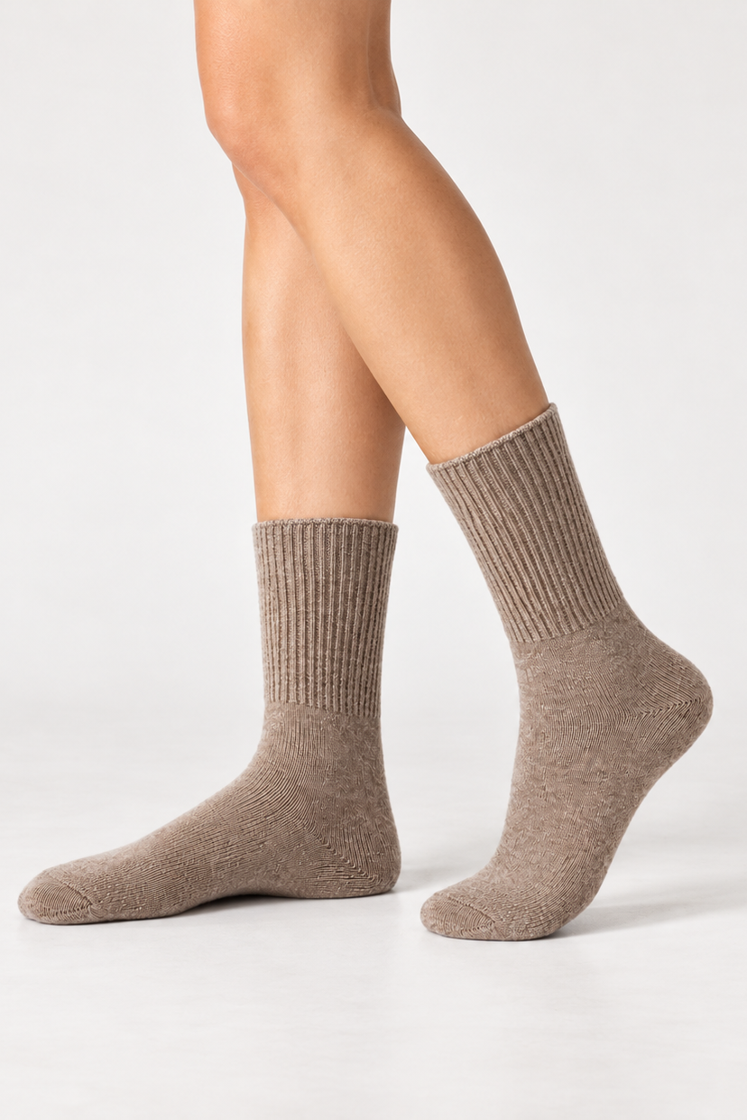 Jupiter Cashmerestrømper fra Andcopenhagen i 80% cashmere