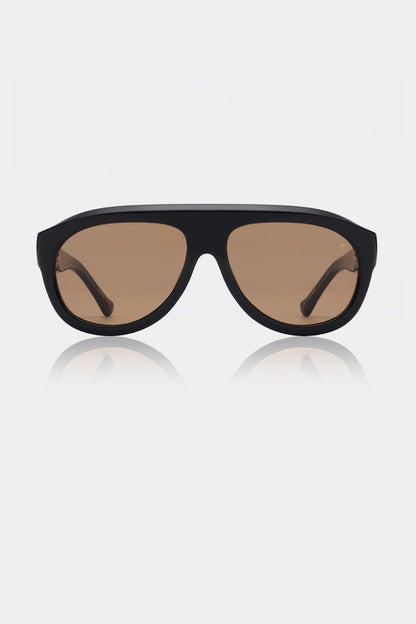 A.kjærbede - Solbriller - Sort - Rio sss