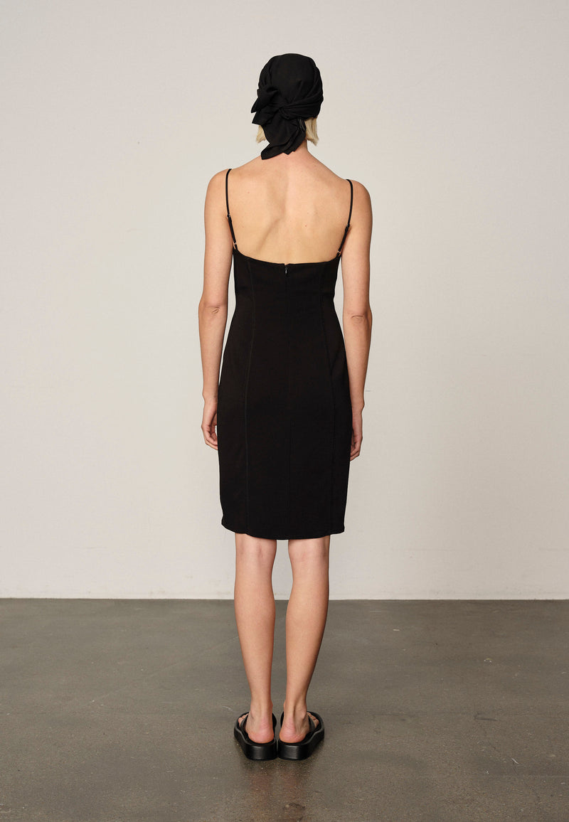 Herskind - Stropkjole - Sort - Roselini