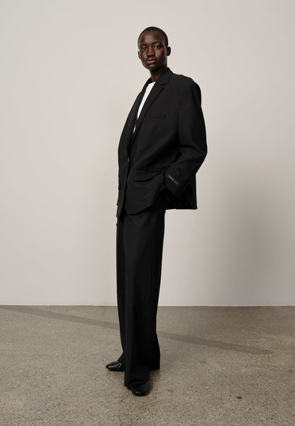 Herskind - Oversized Blazer - Grey Pinstripe - Rui