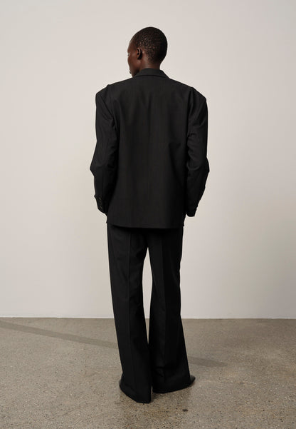 Herskind - Oversized Blazer - Grey Pinstripe - Rui