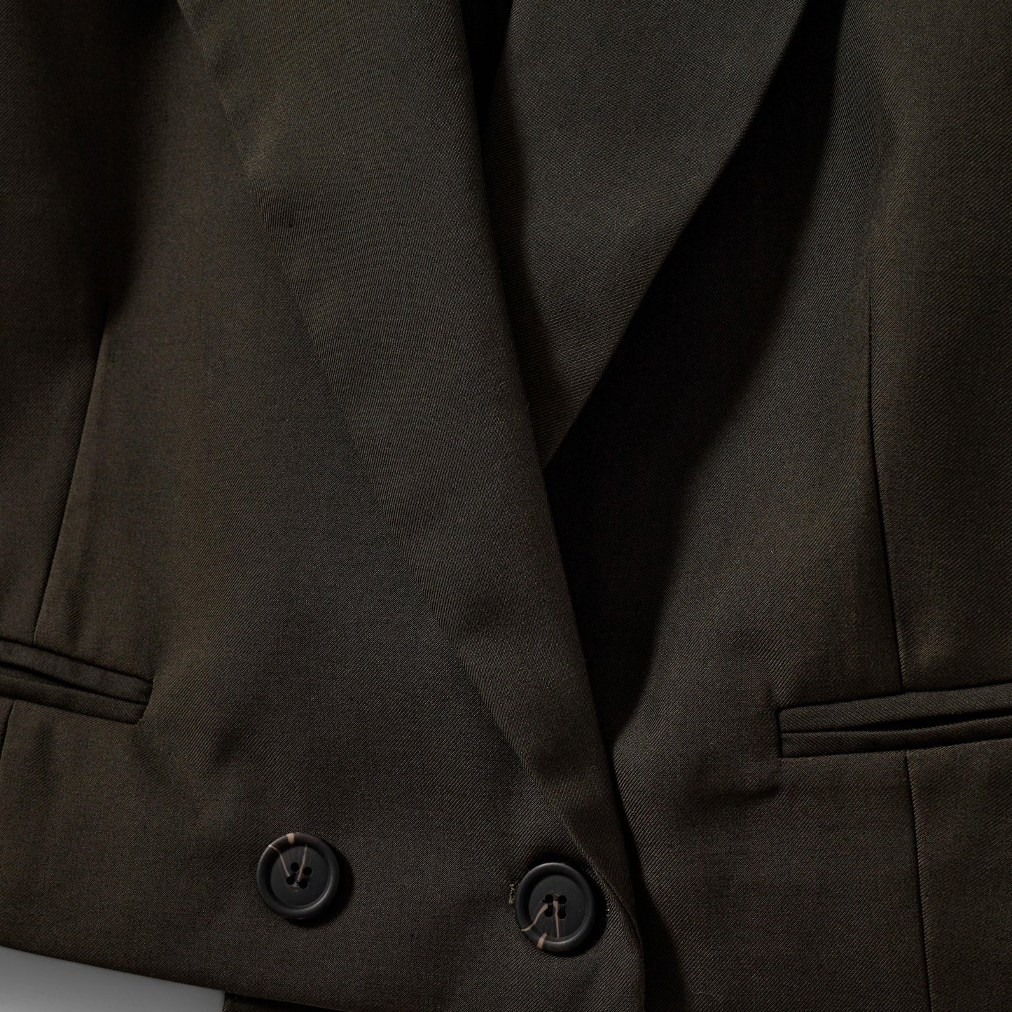 Sofie Schnoor - Vest - Kort Olive - Twill S244416 - Stilkompagniet.dk