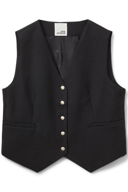 Sofie Schnoor - Vest - Black - Ila