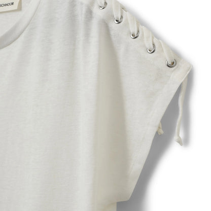 Sofie Schnoor - T-shirt - Off White - Aleid