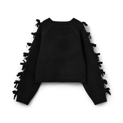 Sofie Schnoor - Strik - Sort - Permeli