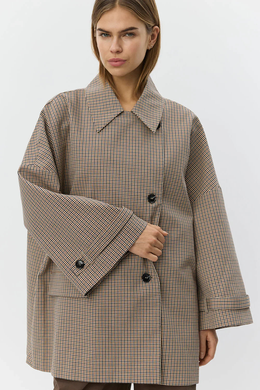 Sofie Schnoor - Jakke - Check - Selina