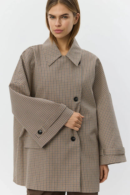 Sofie Schnoor - Jakke - Check - Selina