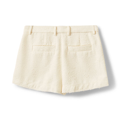 Sofie Schnoor - Shorts - Off White - Midga Boucle