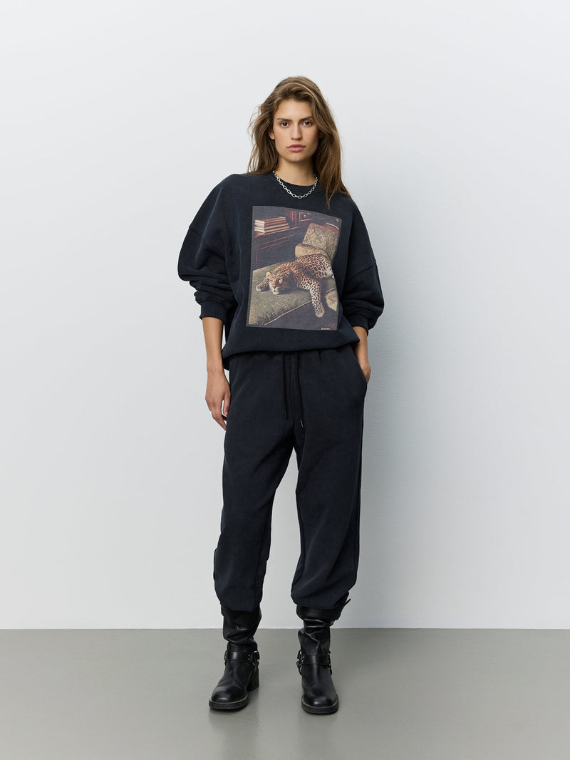 Sofie Schnoor - Sweatshirt - Washed black - Parossw, billede 5