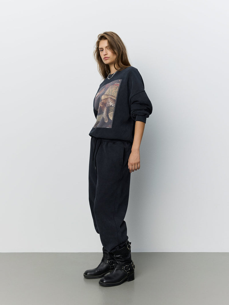 Sofie Schnoor - Sweatshirt - Washed black - Parossw, billede 6