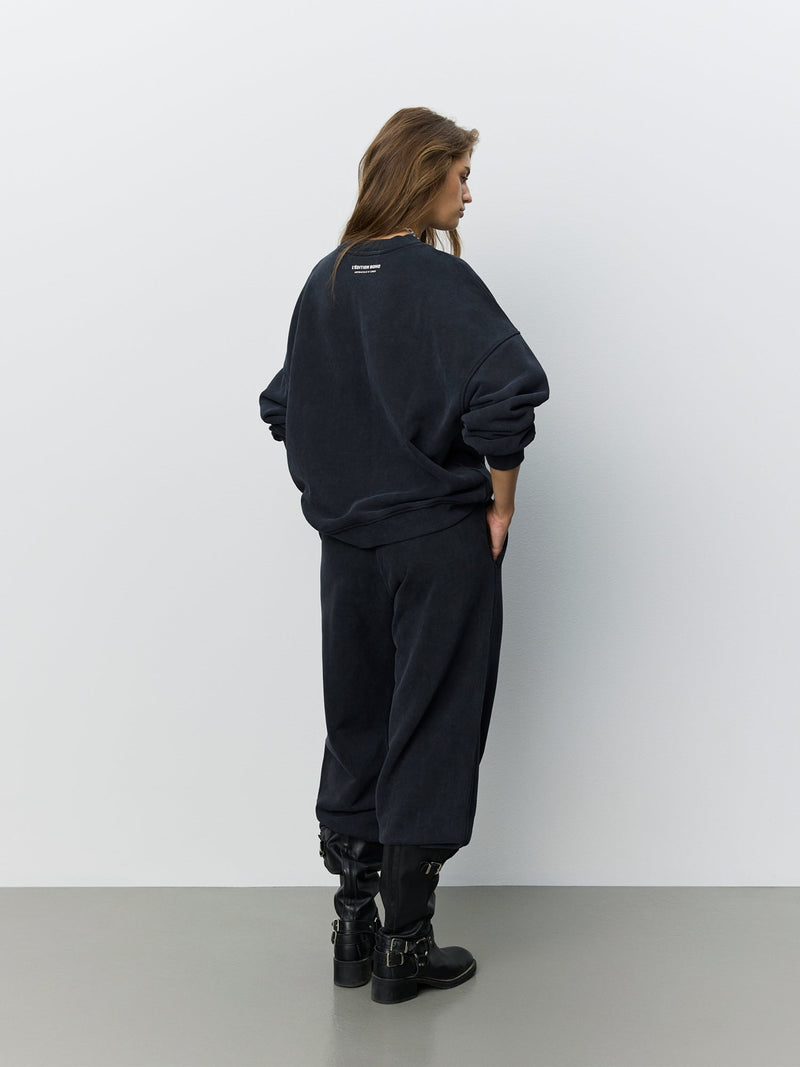 Sofie Schnoor - Sweatshirt - Washed black - Parossw, billede 7