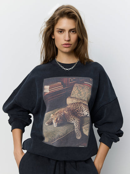 Sofie Schnoor - Sweatshirt - Washed black - Parossw, billede 8