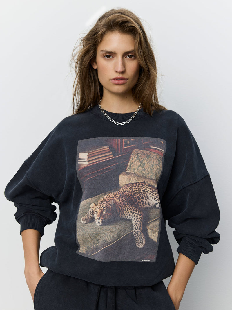 Sofie Schnoor - Sweatshirt - Washed black - Parossw, billede 8