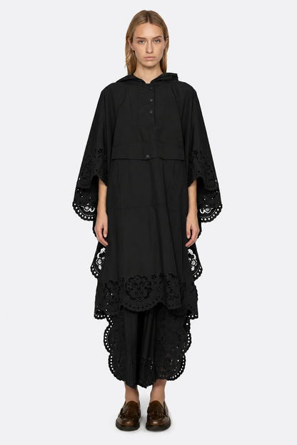 Sea New York - Anorak - Black - Vittoria Eyelet