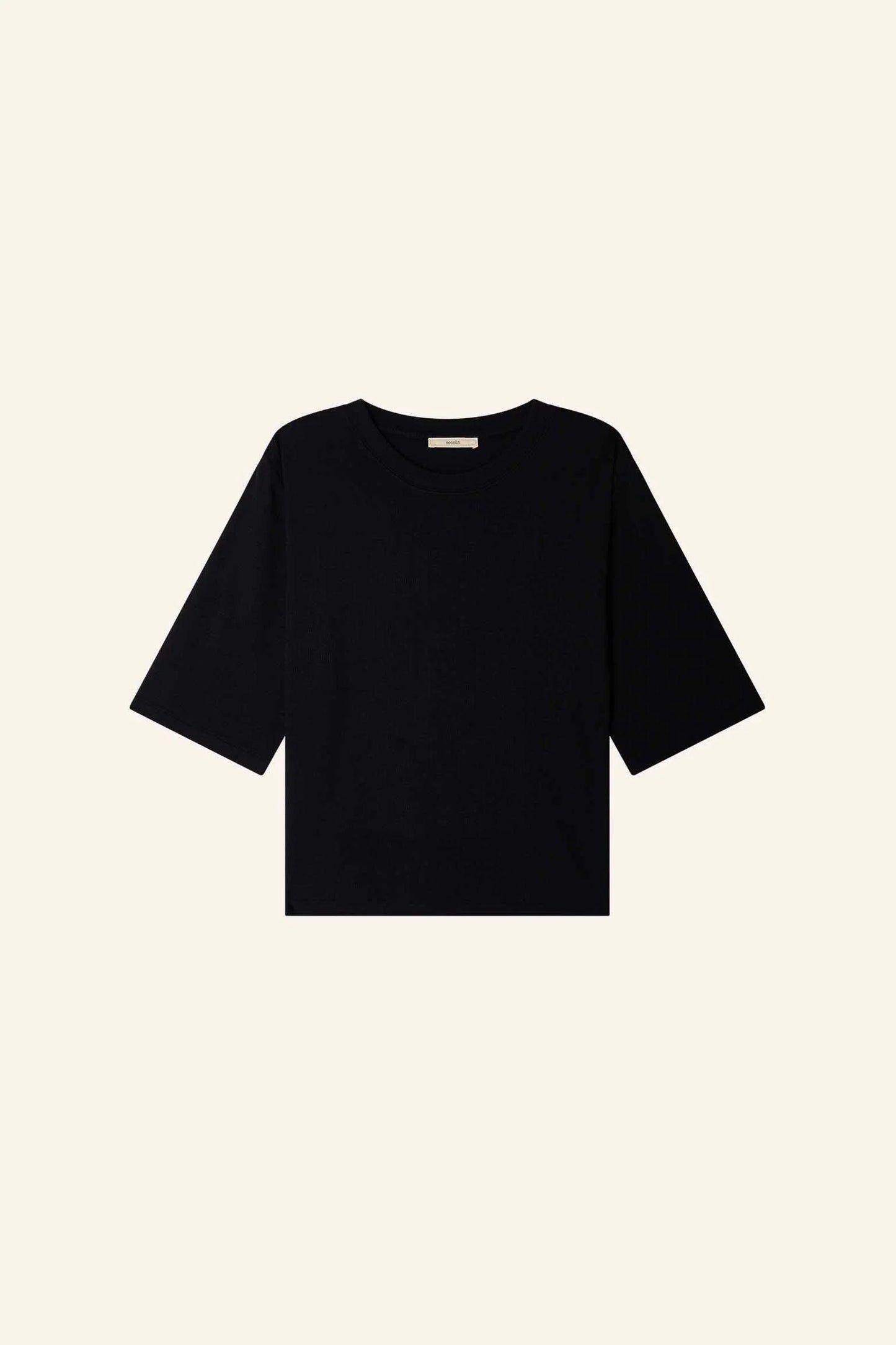 Sessun - T-shirt - Sort - Serge co