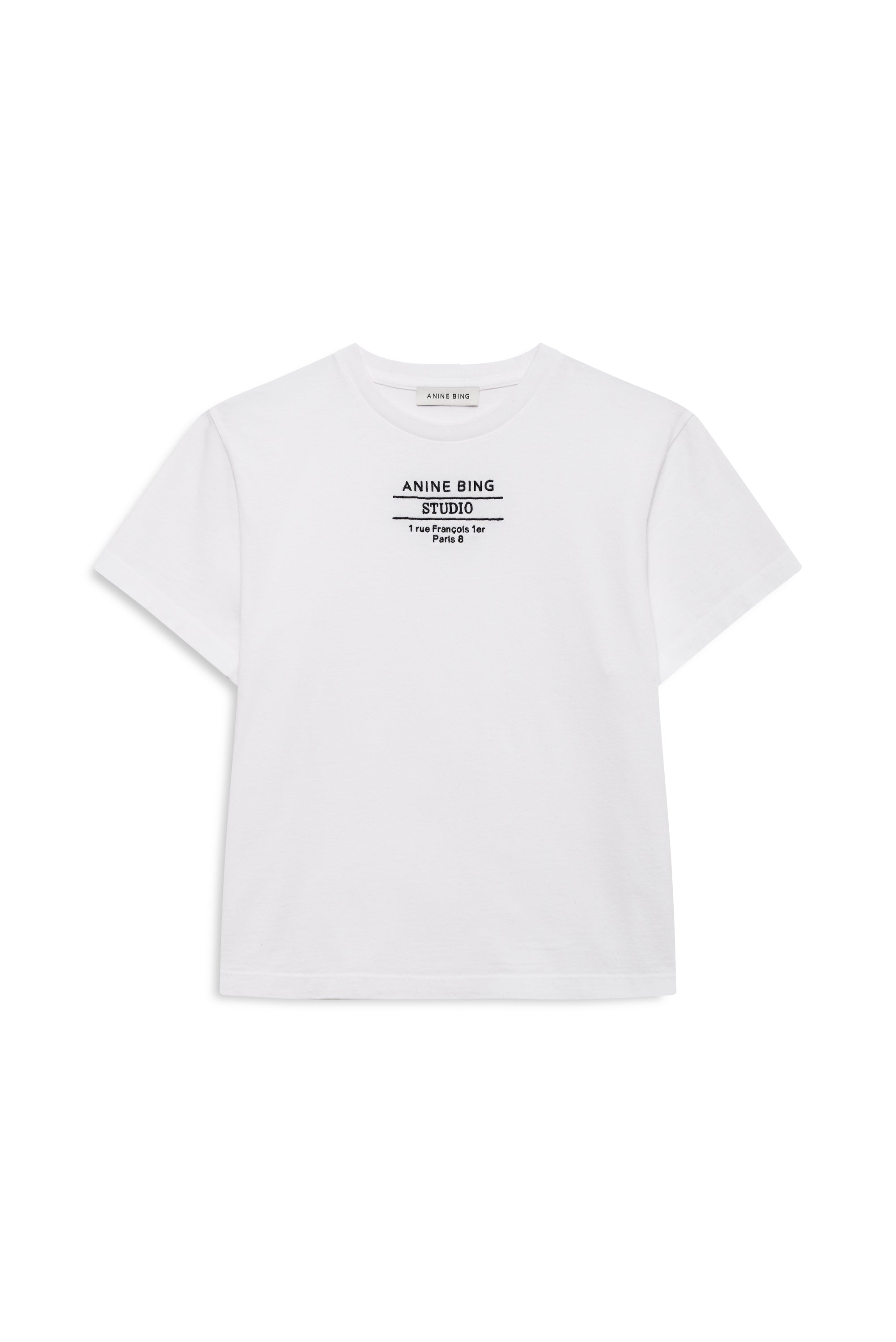 Anine Bing - T-shirt - White - Shelley Tee Studio