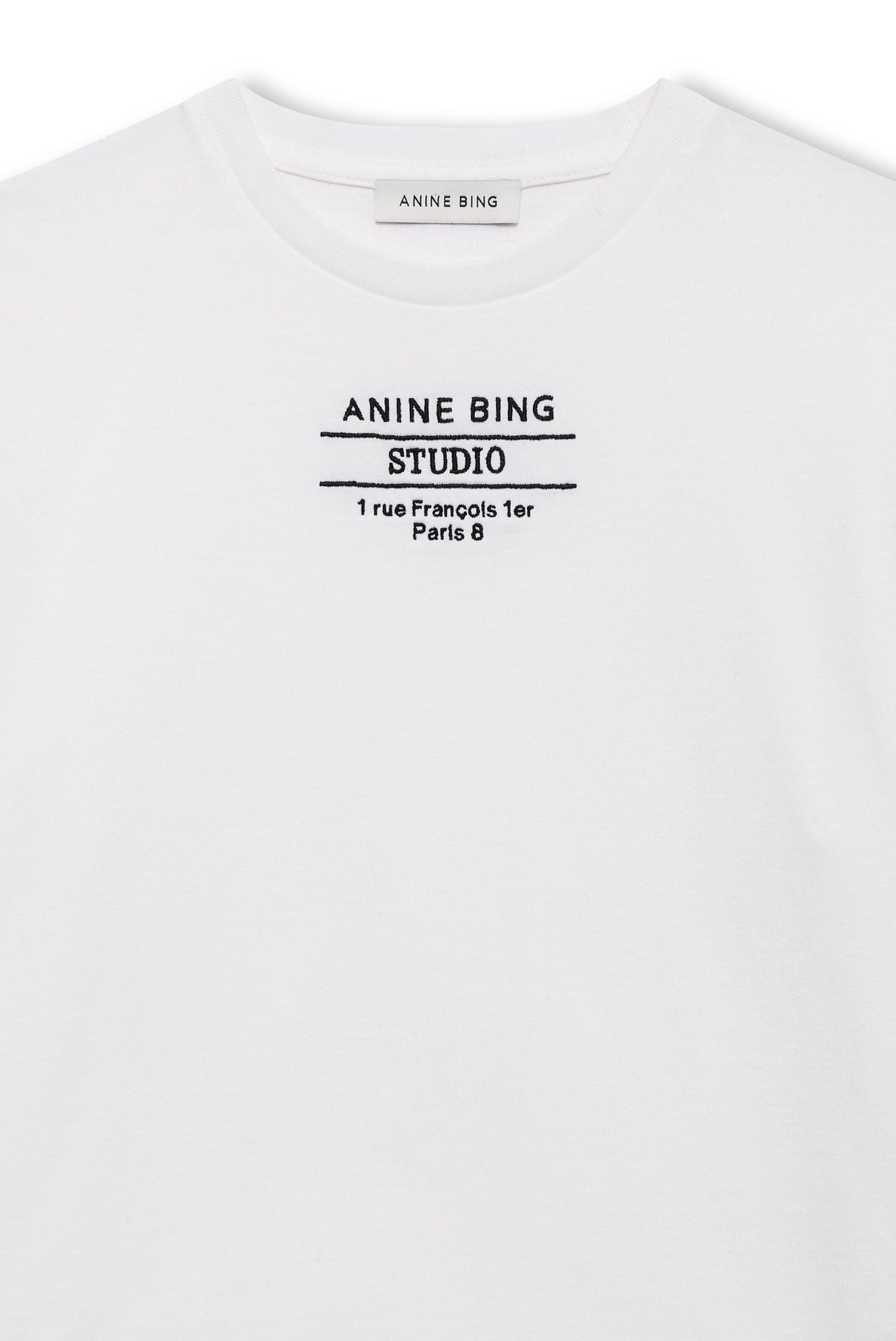 Anine Bing - T-shirt - White - Shelley Tee Studio