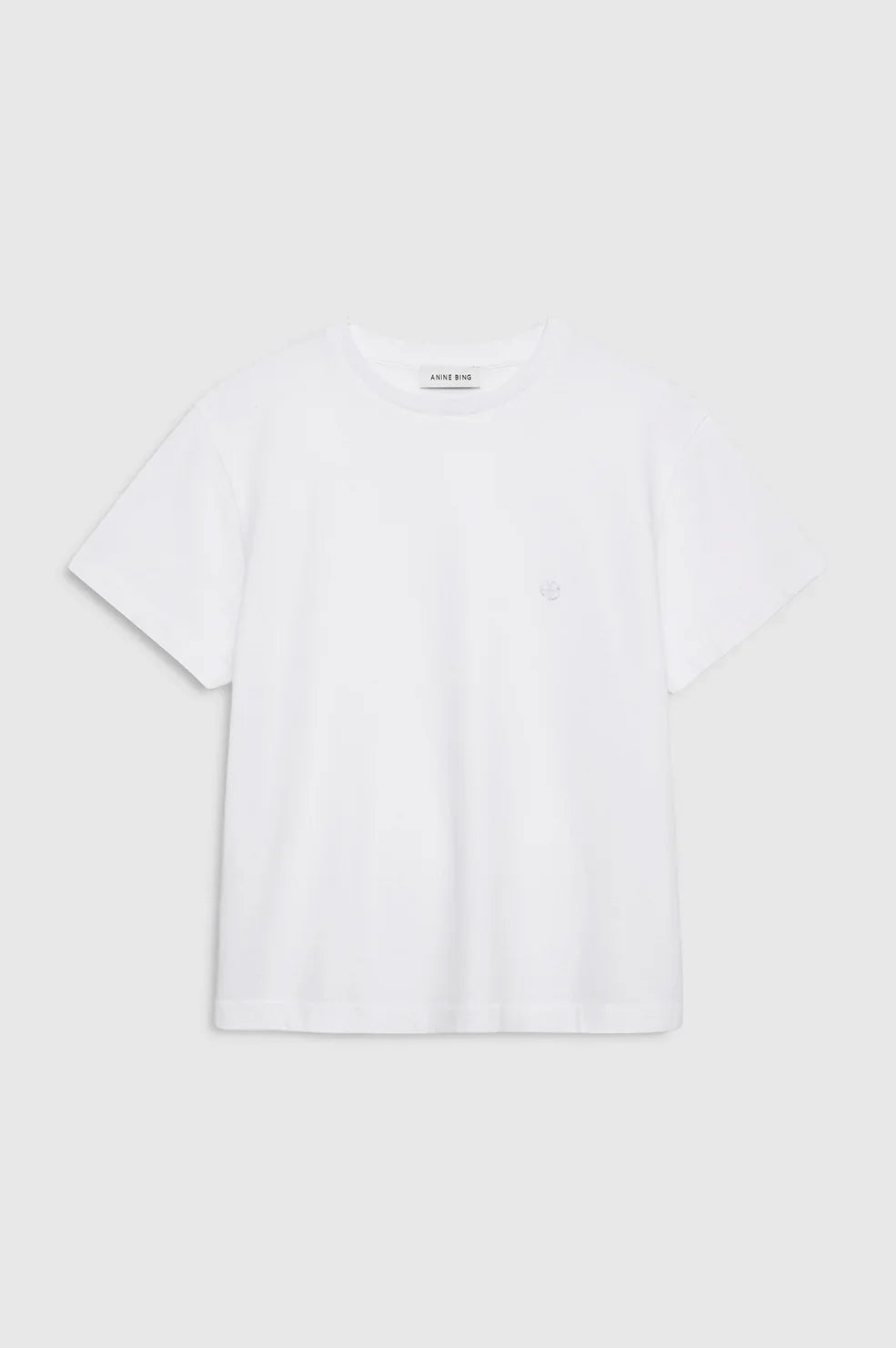 Anine Bing - T-shirt - White - Shelley Tee A-08-12680