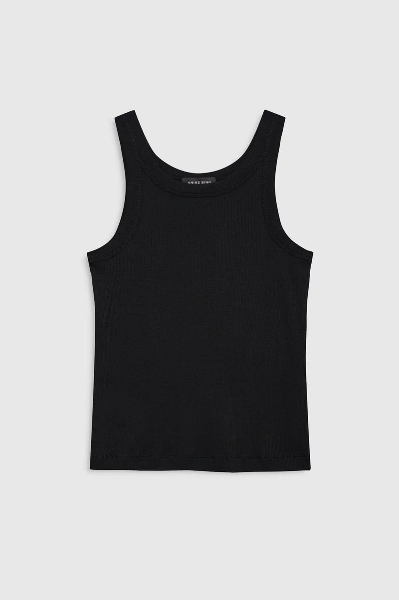 Anine Bing - Top - Sort - Sixtine Tank Top