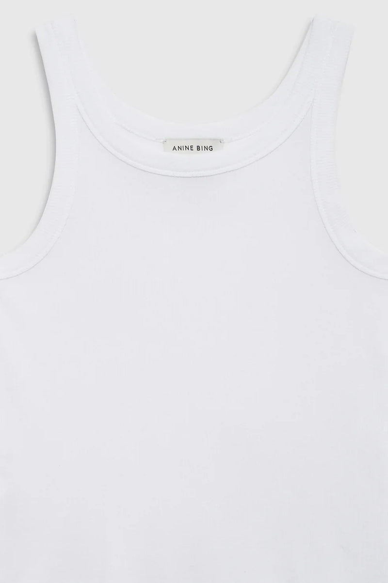 Anine Bing - Top - Hvid - Sixtine Tank Top
