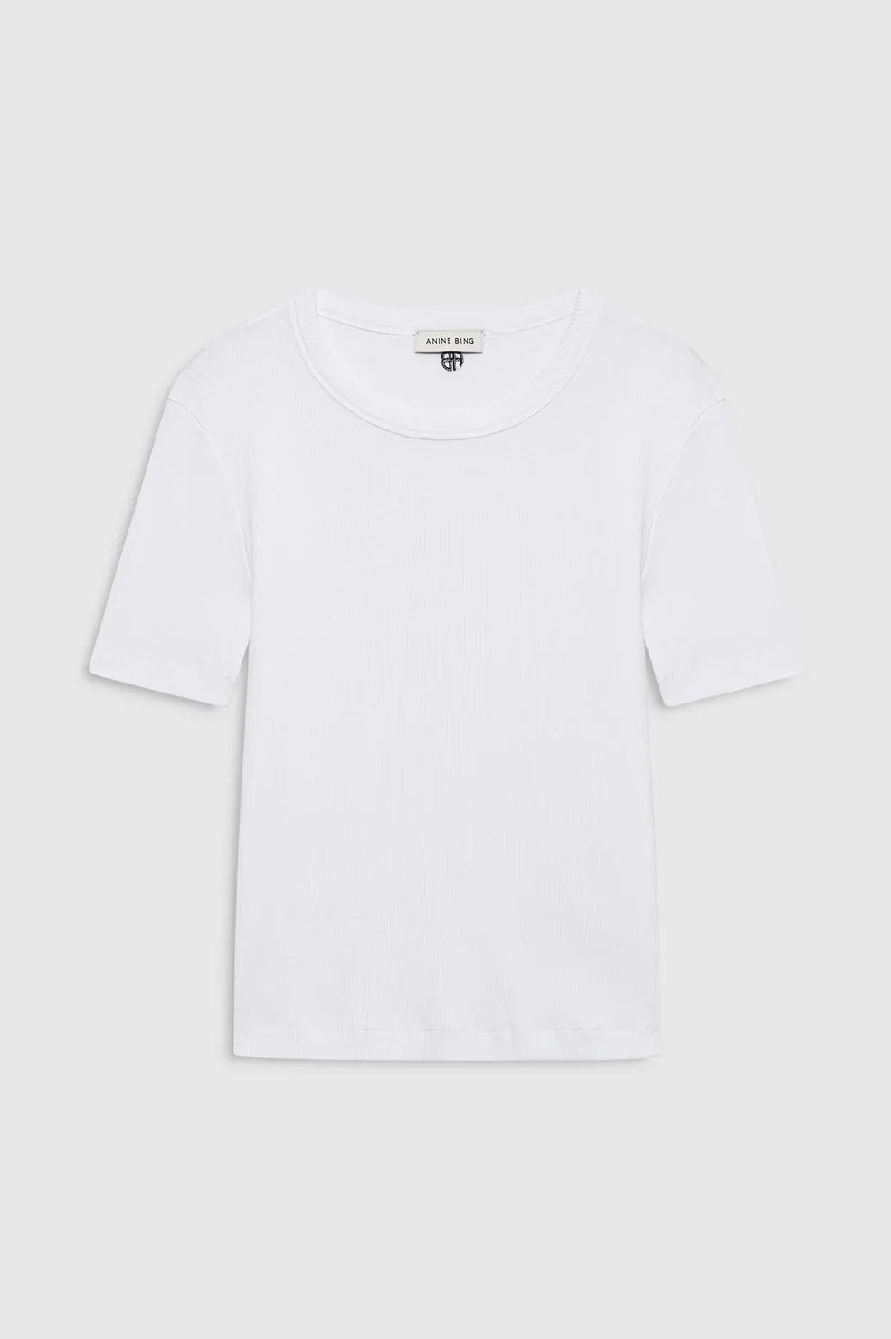 Anine Bing - T-shirt - White - Sixtine Tee Short Sleeve