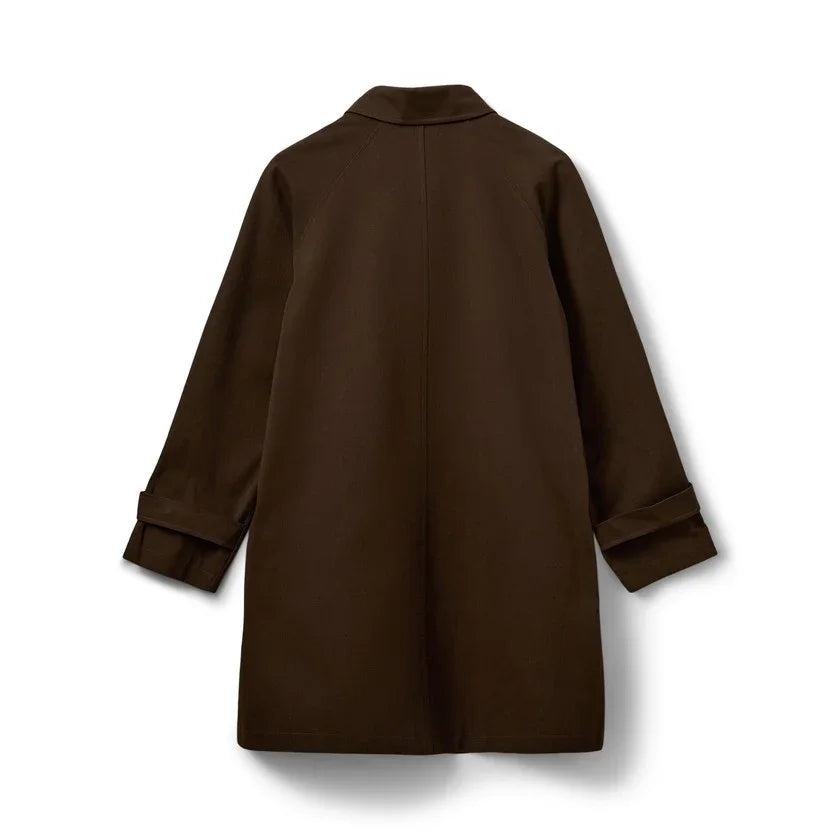 Sofie Schnoor - Trenchcoat - Dark Brown - Filippa - Stilkompagniet.dk