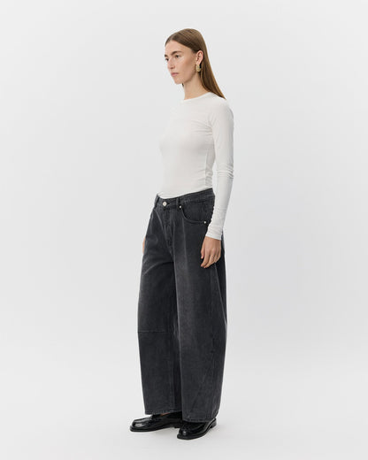 Sofie Schnoor - Jeans - Washed Black - Tomar
