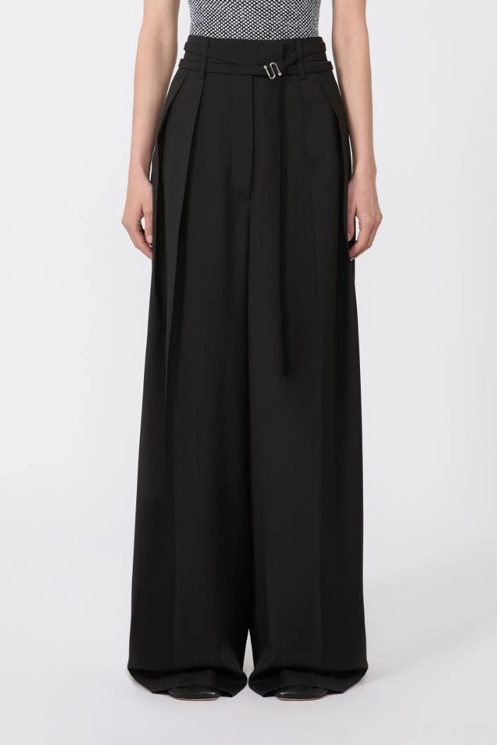 Sportmax - Bukser - Sort - Bautta