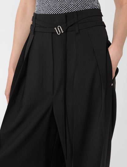 Sportmax - Bukser - Sort - Bautta