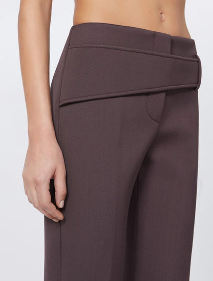 Sportmax - Suitpants - Coffee Plum - Banda