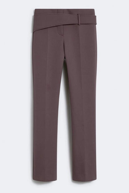 Sportmax - Suitpants - Coffee Plum - Banda