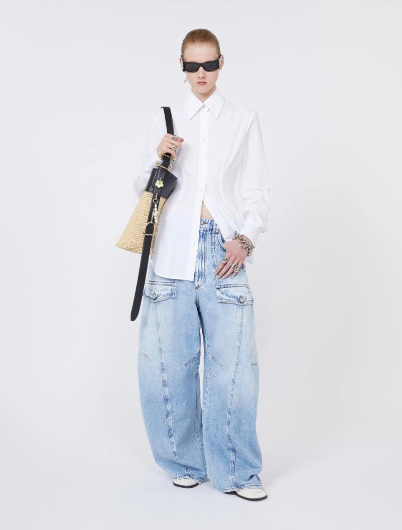 Sportmax - Skjorte - Hvid - Piacere