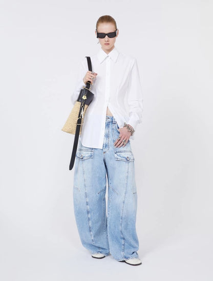 Sportmax - Skjorte - Hvid - Piacere